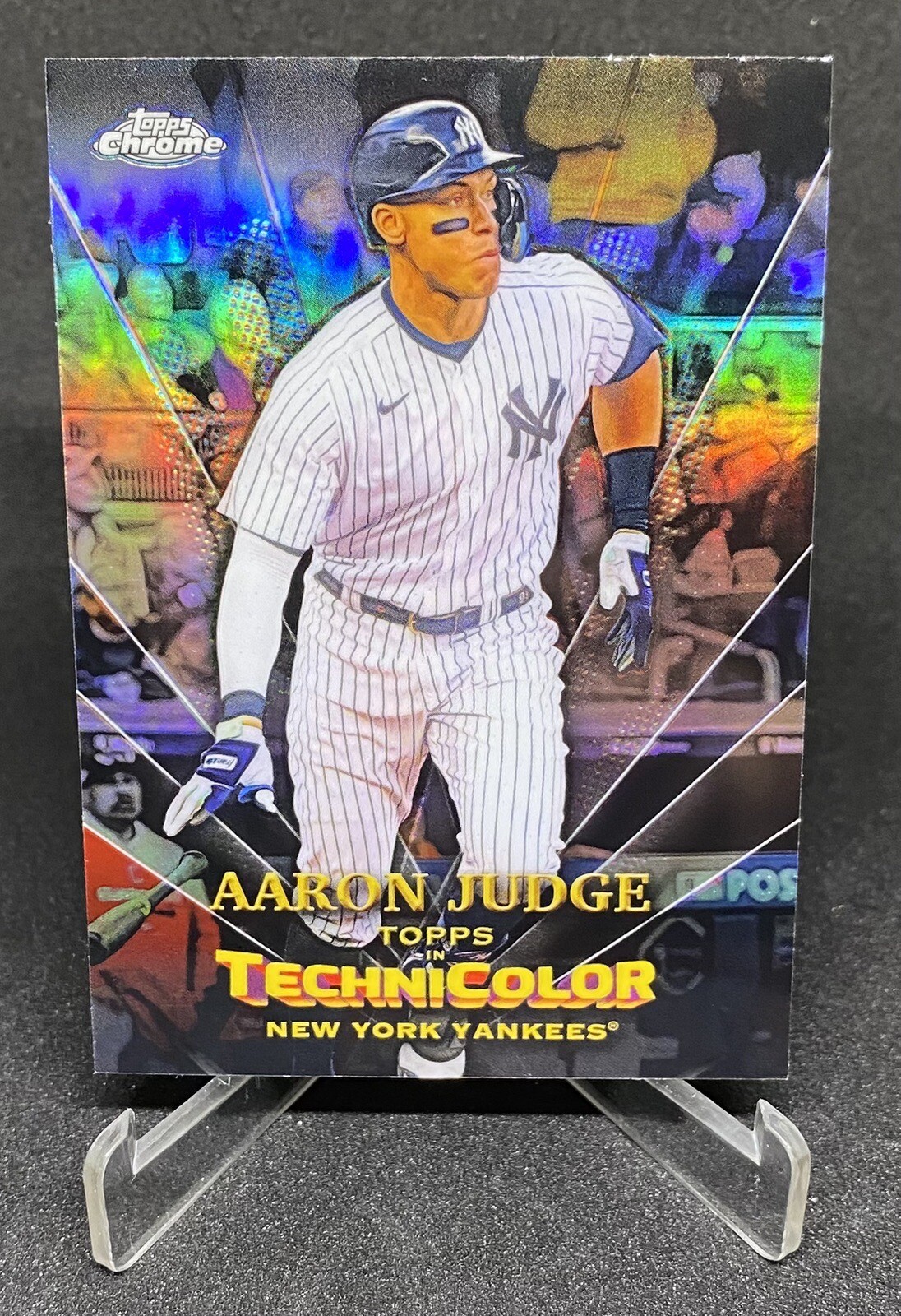 AARON JUDGE 2023 Topps Chrome New York Yankees Technicolor Insert CN#TT-20