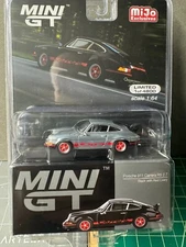 1:64 MiniGT Porsche 911 Carrera RS 2.7 Raw Chase MGT00688-MJC TSM Model