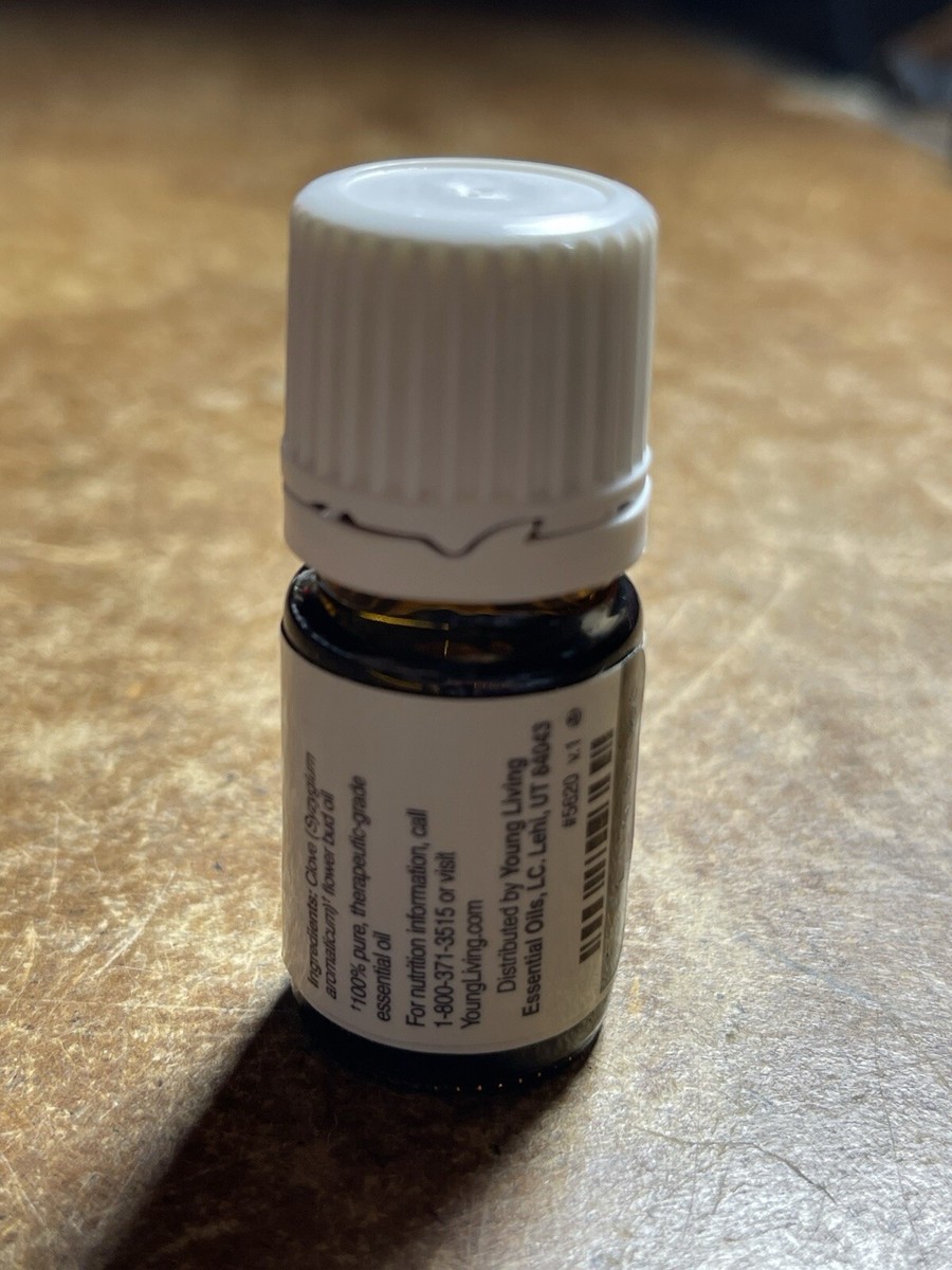 Young Living CLOVE Vitality Essential Oil - 5ml - Pure Therapeutic