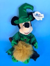 2001 Disneyland Resort "Mickey Mouse - Minnie Witch" 10.5" Mini Plush Toy w/Tags