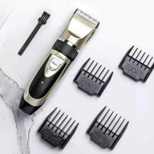 Dog Cat Pet Electric Hair Clipper Trimmer Grooming Kit Rechargeable Cordless