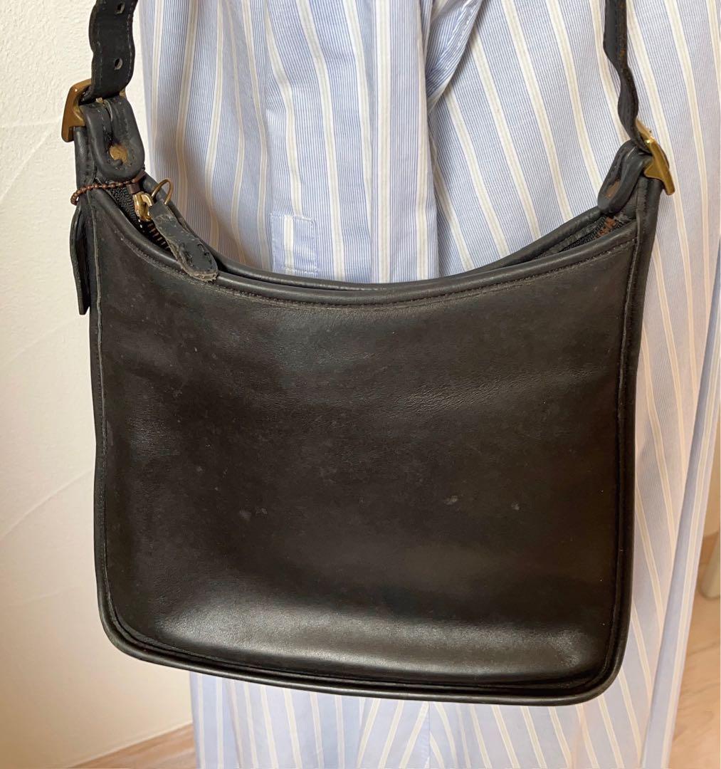 Old Coach Shoulder Bag Black Leather | eBay Old Coach Shoulder Bag Black Leather | eBay