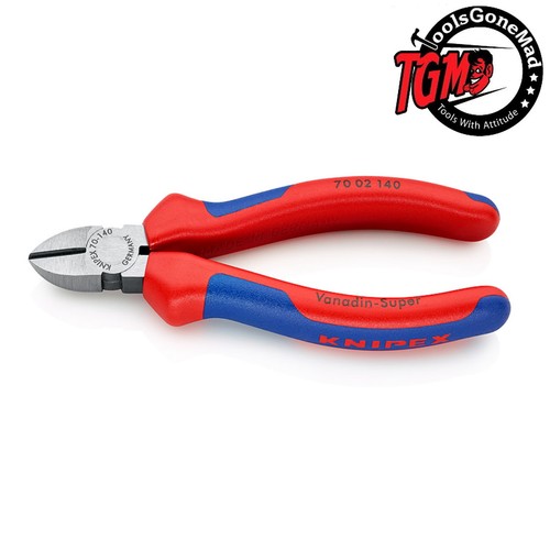 Knipex 140mm Mini Diagonal Side Cutting Cutters Pliers - 7002140 - Bild 2 von 7