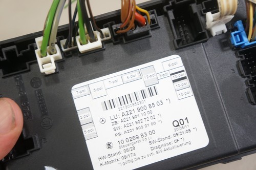 oem 07-13 mercedes w221 s550 s350 s400 front left door control module 2219007301 - Bild 7 von 12