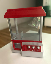 Mini S&uuml;&szlig;igkeiten-Greifautomat Spielzeug, Mini Warenautomat, Rot/Silber Rot/Grau