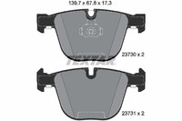 Bremsbelagsatz FÜR BMW 5 (E60), BMW 5 Touring (E61) - Textar 2373001