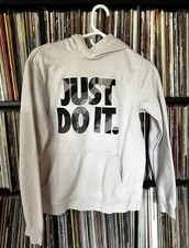 Nike Hoodie Youth XL White Just Do It Camo Graphic Pullover Sweatshirt