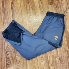 Nike Tennessee Volunteers Track Pants XL Gray Football Warm Up Training Zipper