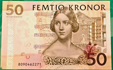 1996 Sweden 50 Kronor Banknote-Excellent Condition