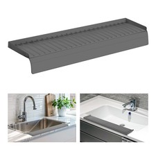 Sink Edge Protector with Suction Cup, 14" 20" 24" 30", Silicone Sink Splash G...