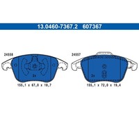 ATE BremsbelÄGe Satz Vorne Passend FüR CitroËN C4 DS DS Opel Corsa Peugeot 2008