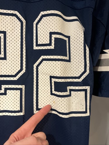 Vintage Dallas Cowboys Champion Emmitt Smith Jersey 48 Size Large 90s - Picture 5 of 5