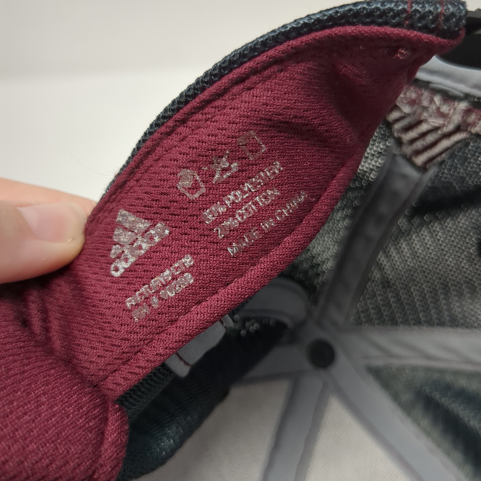 Adidas Patch Snapback Hat Multicolor One Size Emb… - image 9