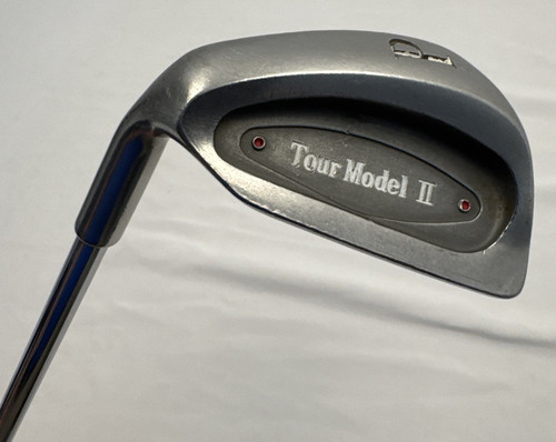 TOUR MODEL II RED DOT PITCHING WEDGE IRON LEFT HANDED TRUE TEMPER STEEL SHAFT