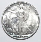 1941 D Walking Liberty Half Dollar CHOICE BRILLIANT UNCIRCULATED (D170)