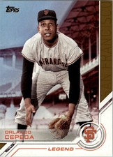 2017 Topps Salute #S119 Orlando Cepeda - BB