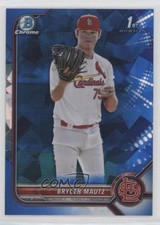 2022 Bowman Chrome Draft Sapphire Edition Brycen Mautz #BDC-124 4k8