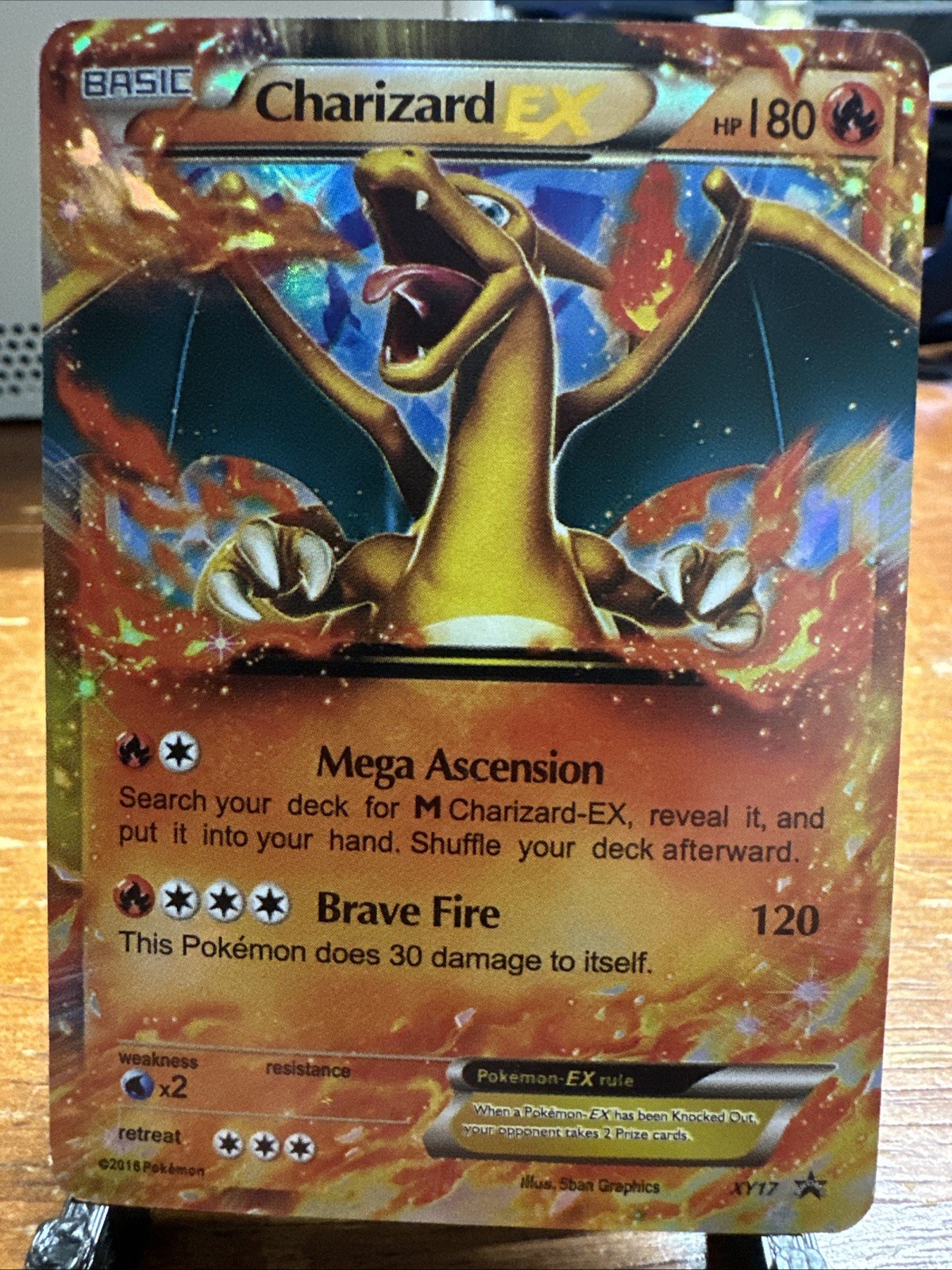 Charizard XY17 Black Star Promo 2014 Pokemon TCG Card - Rare Card