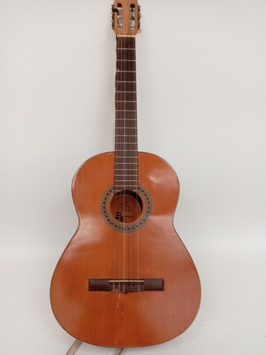 BM Espana Akustikgitarre braun Musikinstrument Rechtshänder sechssaitig