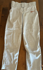 Nike Baseball Gray Vapor Select Pants Boys Size S Small