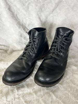 Red Wing 9014 Beckman Black Featherstone Leather Boots Men's 10.5D
