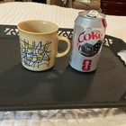 Beautiful Unique Tea Coffee Cup Mug Abstract Contemporary Retro Design Romania — photo 4