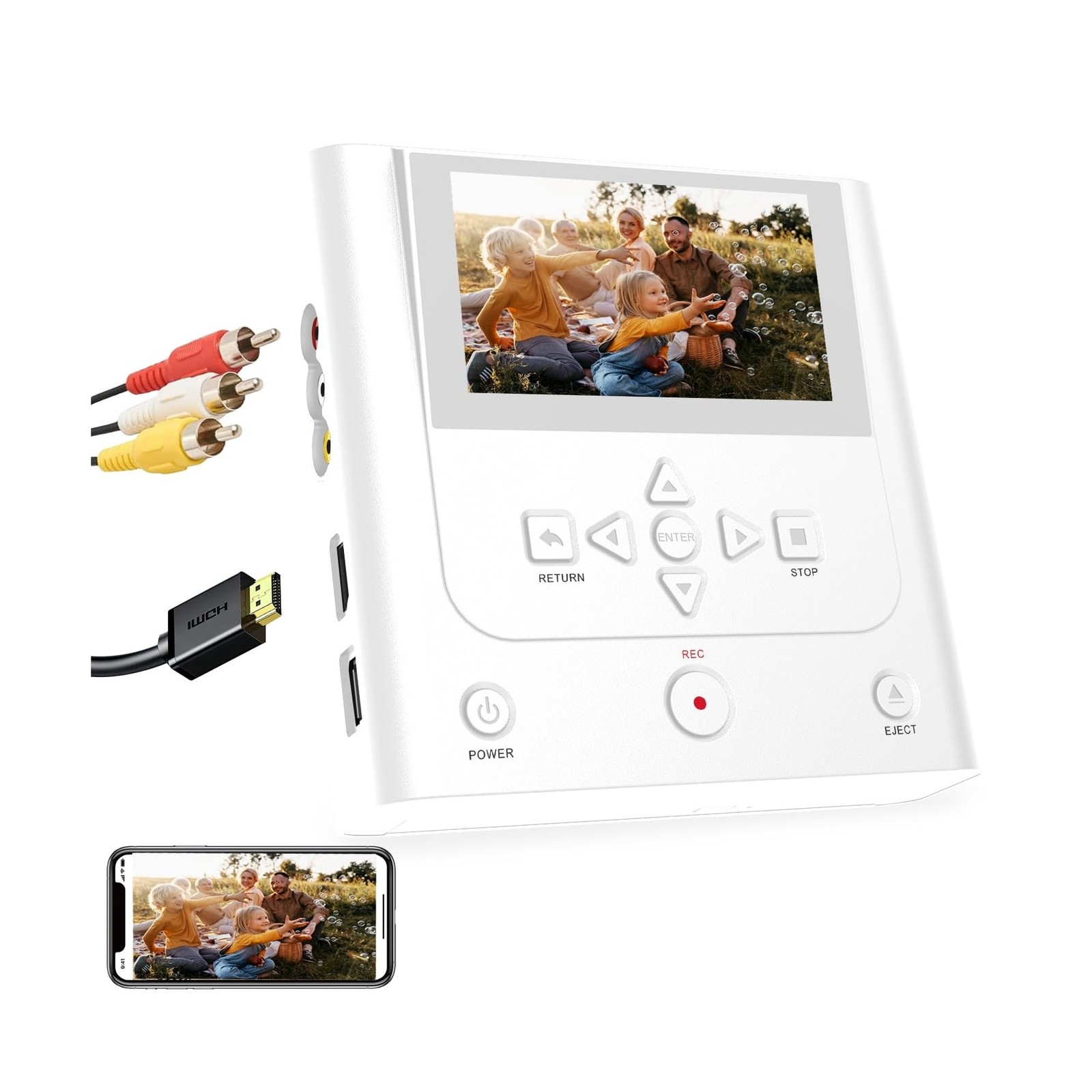 Vcr Converter Photos Videos Usb Memory Card Tv