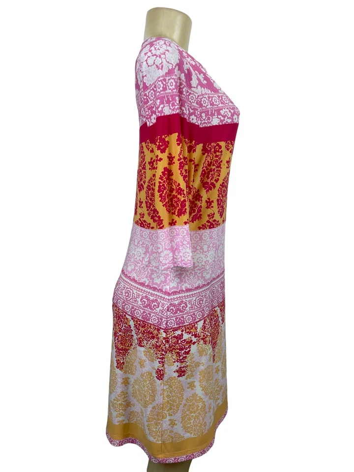 Vestido estampado multicolor con etiquetas nuevo Foto 3 de 4