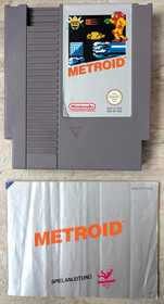 NES - Metroid - Nintendo Spiel - OVP CIB