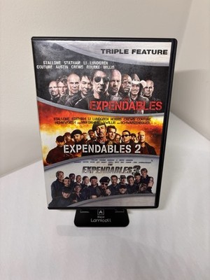 The Expendables 1 2 & 3 (DVD Trilogy Set) Stallone Schwarzenegger Tested