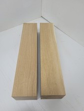 Solid Oak boards. 2 @ 350 x 70 x 58mm PAR. perfect for woodwork and crafts (889)