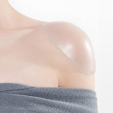 Invisible Silicone Shoulder Pads for Women Anti Slip Push Up Shoulder Enhancer