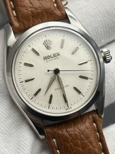 Rolex Oyster Precision Watch 6424 36mm 1956 Serviced Warranty(1445)