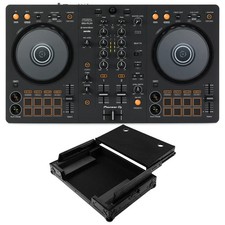 Pioneer DJ DDJ-FLX4 2-deck rekordbox and Serato DJ Controller with Upper Deck
