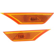 Front Side Marker Lamp Set For 2016-2021 Honda Civic Left And Right With Bulb