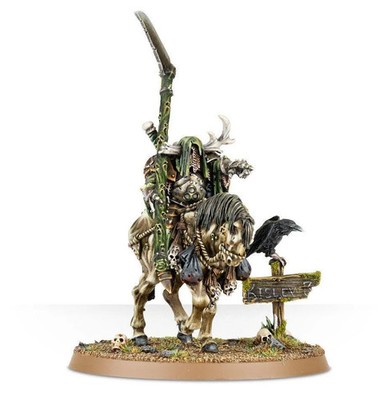 Rotbringer Harbinger of Decay (Old Resin) - Maggotkin of Nurgle Hero (New in B