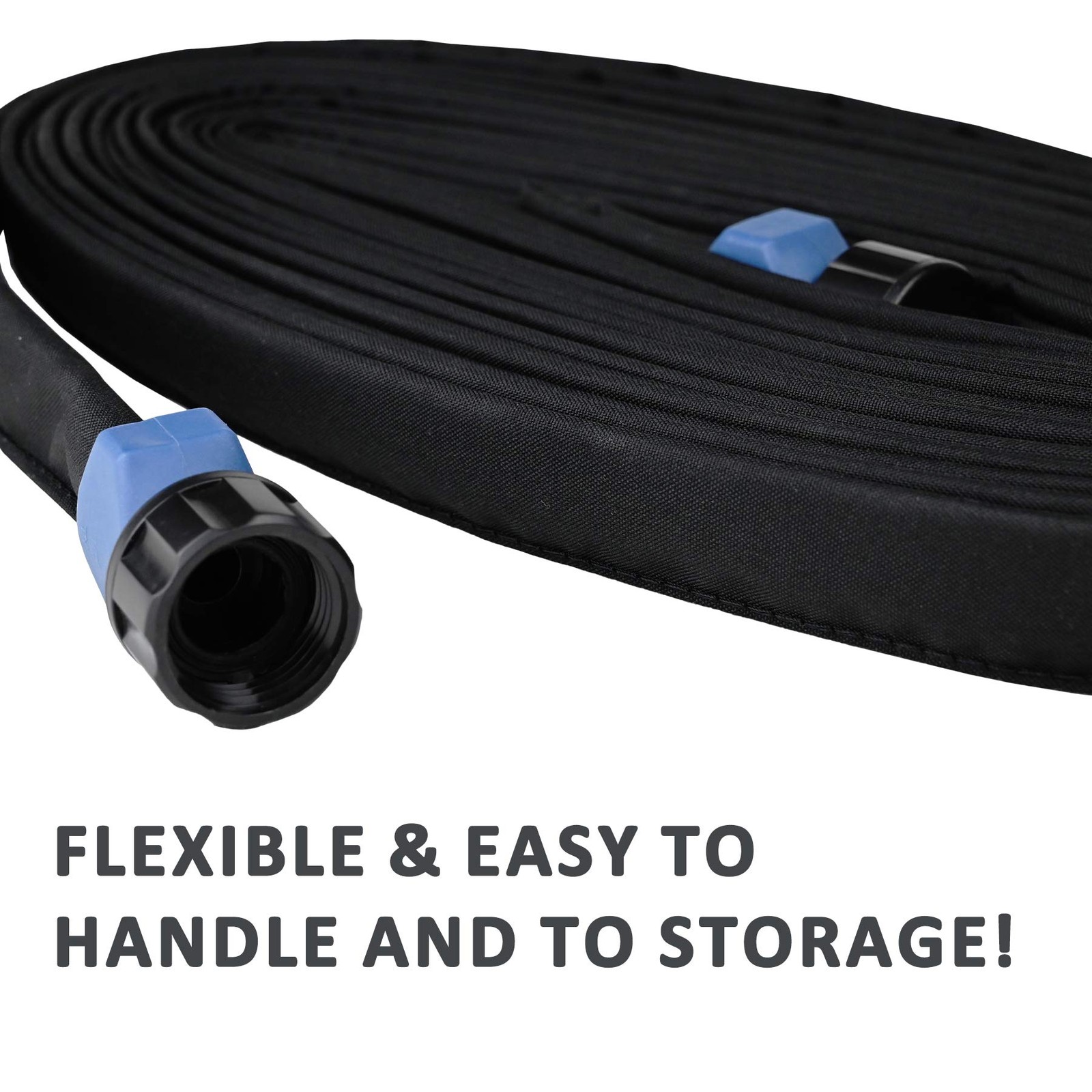 Heavy Duty Soaker Hose 50 FT Dripping Water Hose Saves 70% Water Consistent D...