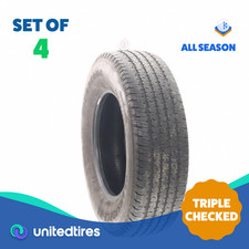 Set Of 4 Used Lt 24575r17 Firestone Transforce Ht 121118r - 7-932 Set Of 4 Used Lt 24575r17 Firestone Transforce Ht 121118r - 7-932