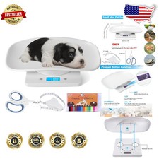Digital Pet Scale 33lb Backlit LCD Accurate Kitten Puppy Weighing Scale