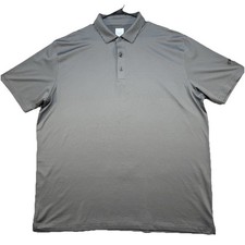Callaway Opti-Dri Polo Shirt Men  s XL Gray Striped Golf