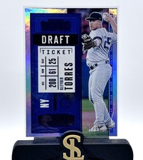 Gleyber Torres #17 2020 Panini Contenders Draft Ticket Purple Foil /99-2402