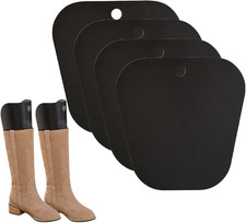 2 Pairs Unisex Black 10Inch Boot Shaper Form Inserts Boots Tall Support Long Boo