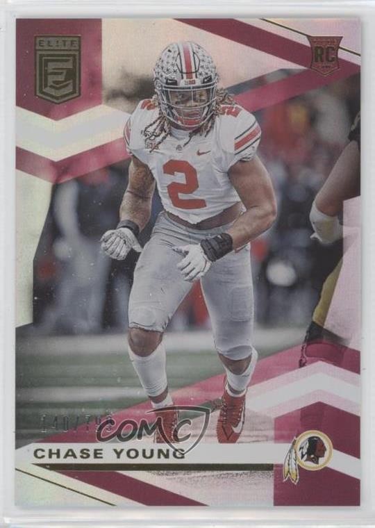 2020 Panini Donruss Elite Rookies 140/799 Chase Young #105 11nu