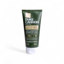 DUKE CANNON SUPPLY CO. SUPERIOR GRADE SHAVING CREAM 6 fl oz
