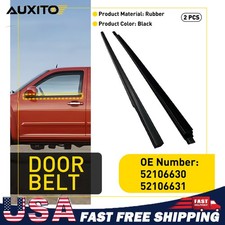2pcs Front Outer Weatherstrip Door Window Belts For Chevrolet Colorado 2012-2022