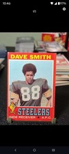 Topps 1971 Dave Smith Rookie #202 Pittsburgh Steelers NFL Football Card. rookie card picture