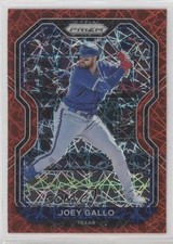 2021 Panini Prizm Tier II Red Velocity Prizm Joey Gallo #153 2t9