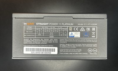 Be Quiet! Straight Power 11 1000W Platinum Power Supply Unit | eBay
