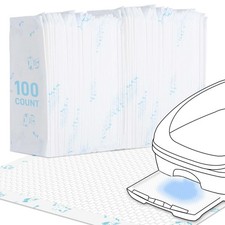 Litter Pads with Breez Litter Box System, Super Absorbent Cat Pee Pads Dispos...