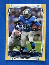 2014 Topps Gold #86 Joique Bell Detroit Lions #/2014